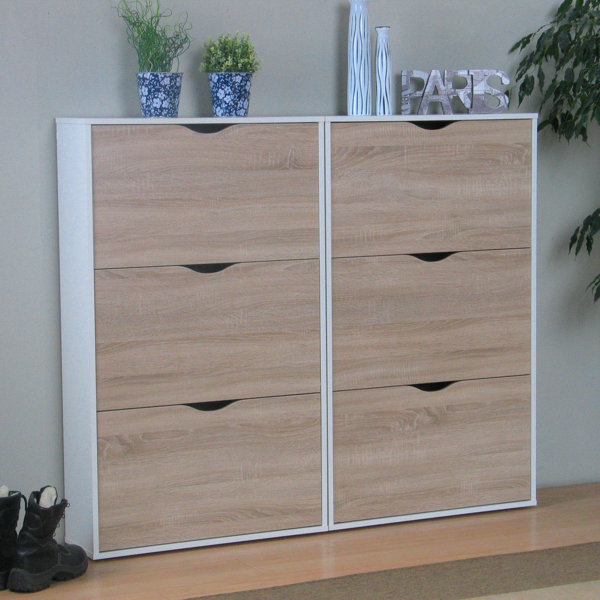 ModernMoments Schuhschrank Jax für 24 Paar Schuhe | Wayfair.de